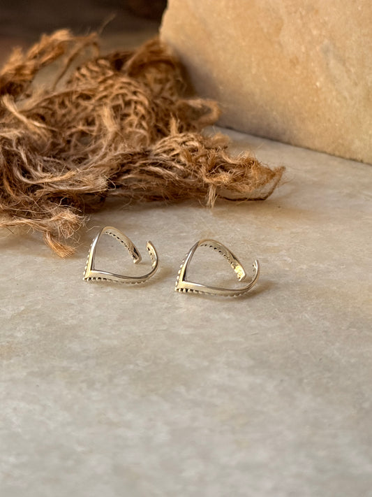 925 Sterling Silver V Rawa/ Chevron Boho Minimal Toe Ring