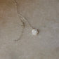 925 Sterling Silver Mother of Pearl Rose Carved Handcrafted Necklace
