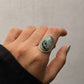 925 Sterling Silver Pear Jasper Handcrafted Ring