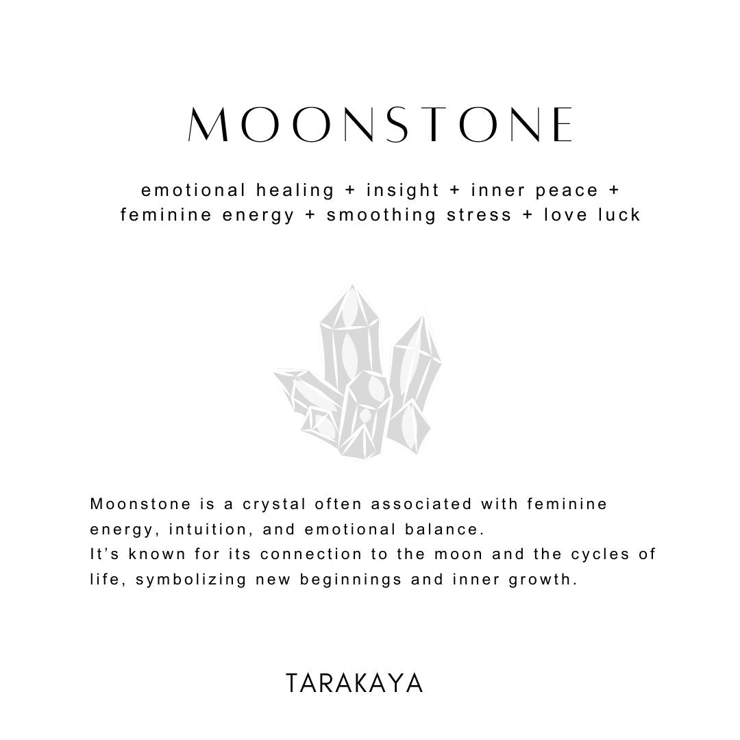 Moonstone crystal for healing property