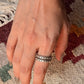 925 Sterling Silver Bohemian Hill Tribe Handcrafted Adjustable Ring