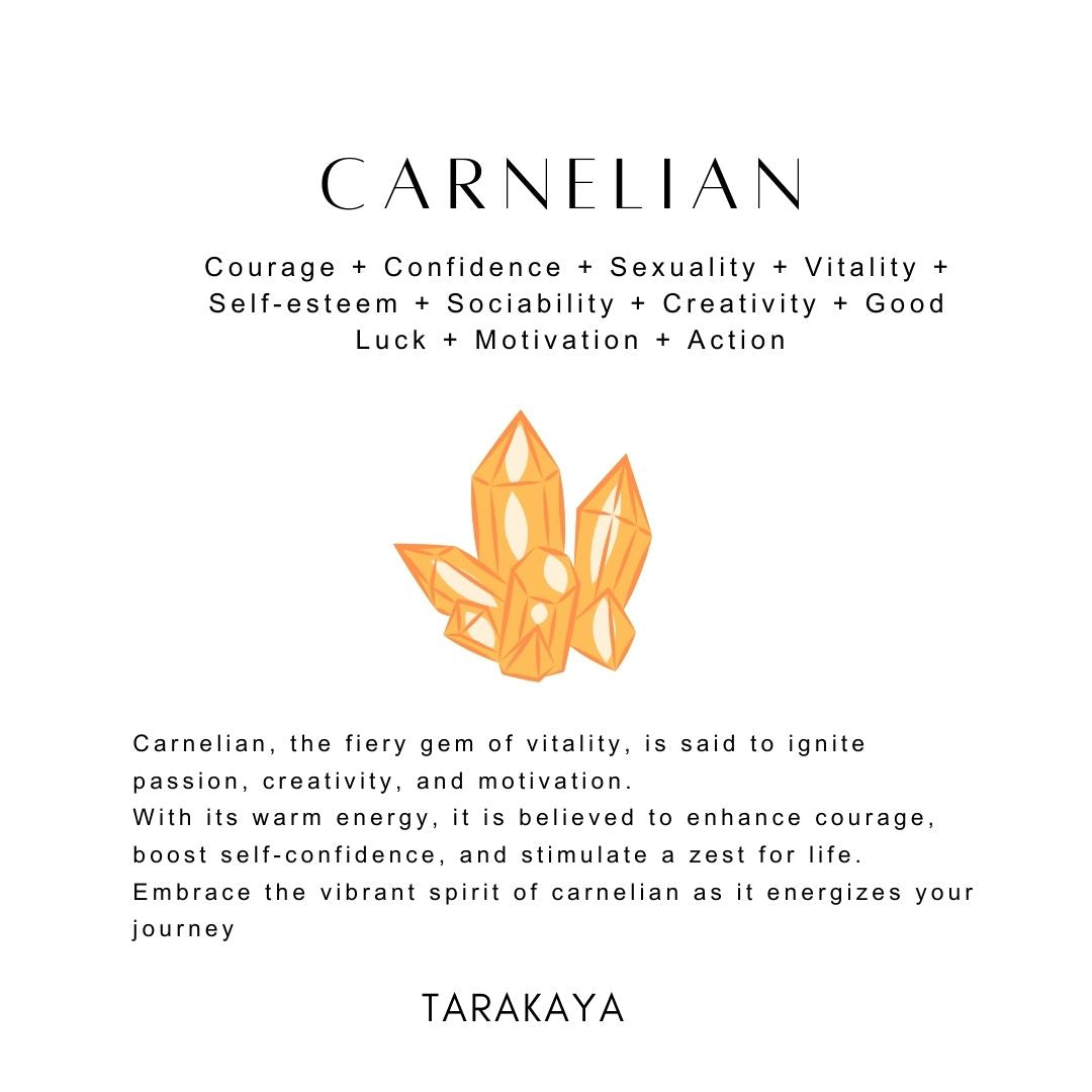 Carnelian crystal for healing