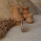 925 Sterling Silver Bohemian Hill Tribe Handcrafted Adjustable Ring