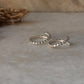 925 Sterling Silver Shiny Big Dot Toe Ring