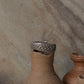 925 Sterling Silver Bohemian Hill Tribe Serpent Aura Band Handcrafted Adjustable Ring