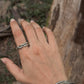 Chunky Twist Braided Adjustable Handcrafted 925 Sterling Silver Unisex Ring