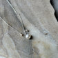 925 Sterling Silver Fresh Water Pearls Minimal Handcrafted Necklace