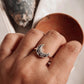 Boho Moon 925 Silver Ring