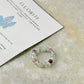 Natural Crystal Fluorite 4mm Stretchy Rings