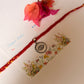 925 Sterling Silver Evil Eye Coin Charm - Reusable as Pendant Handcrafted Rakhi