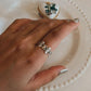 Boho-style Tribey ring in sterling silver
