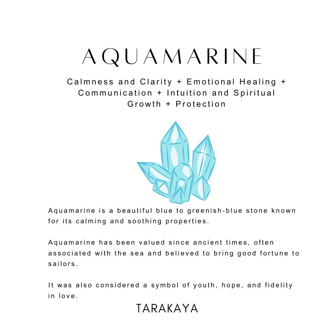 Aquamarine gemstone for creative look 