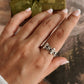 Trendy Tribey silver ring with unique design