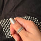 925 Sterling Silver Bohemian Hill Tribe Handcrafted Adjustable Ring