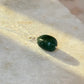 Green Aventurine Tumble 925 Sterling Silver Necklace
