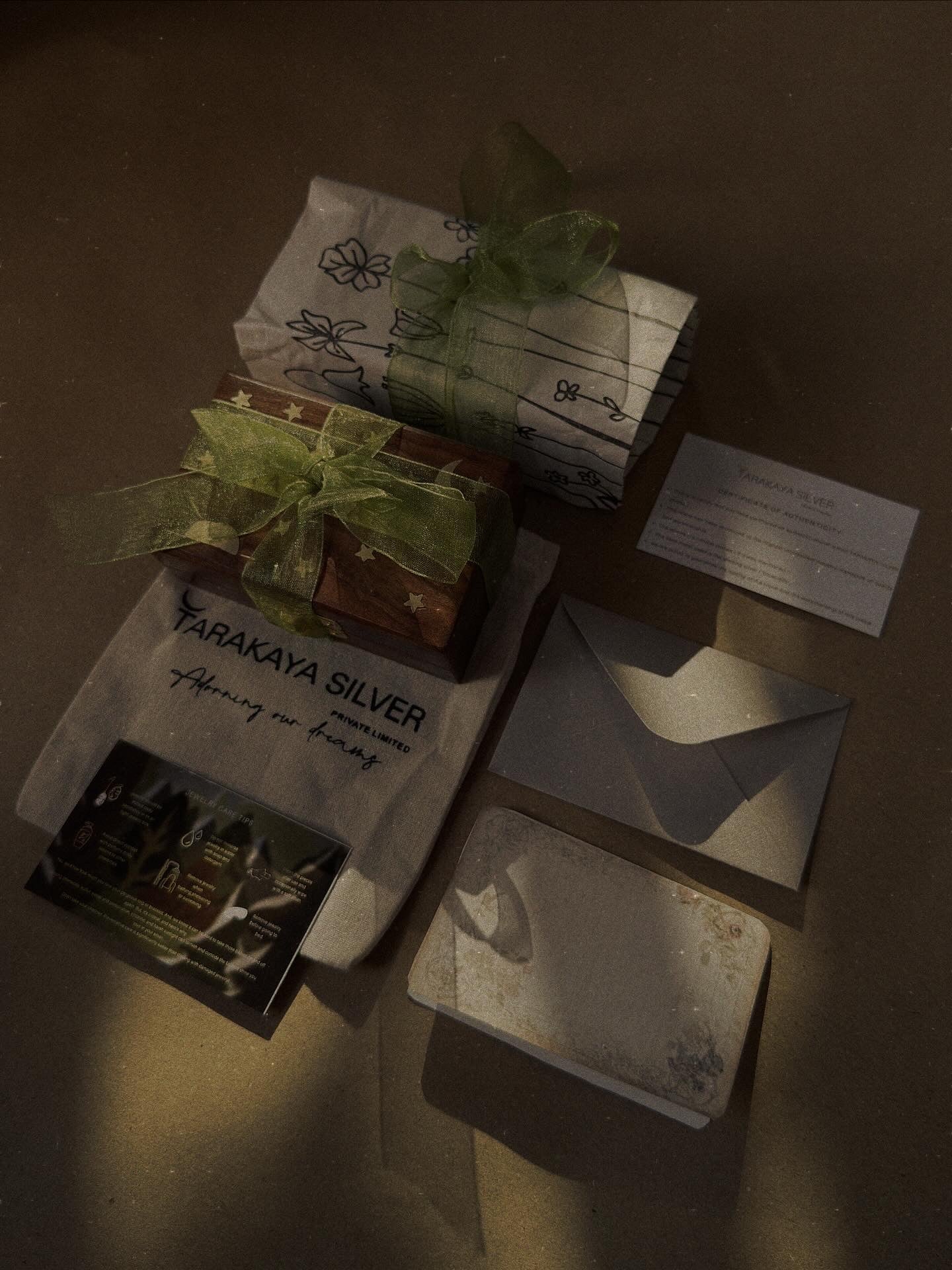 Gift Wrapping ( Only Ribbon & Card ) Additional Box not included