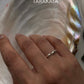925 Sterling Silver Flower Edge Ring