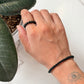Black Onyx 4MM Crystal Stretchy Rings & Barcelet