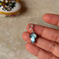 925 Sterling Silver Labradorite Cross Charm