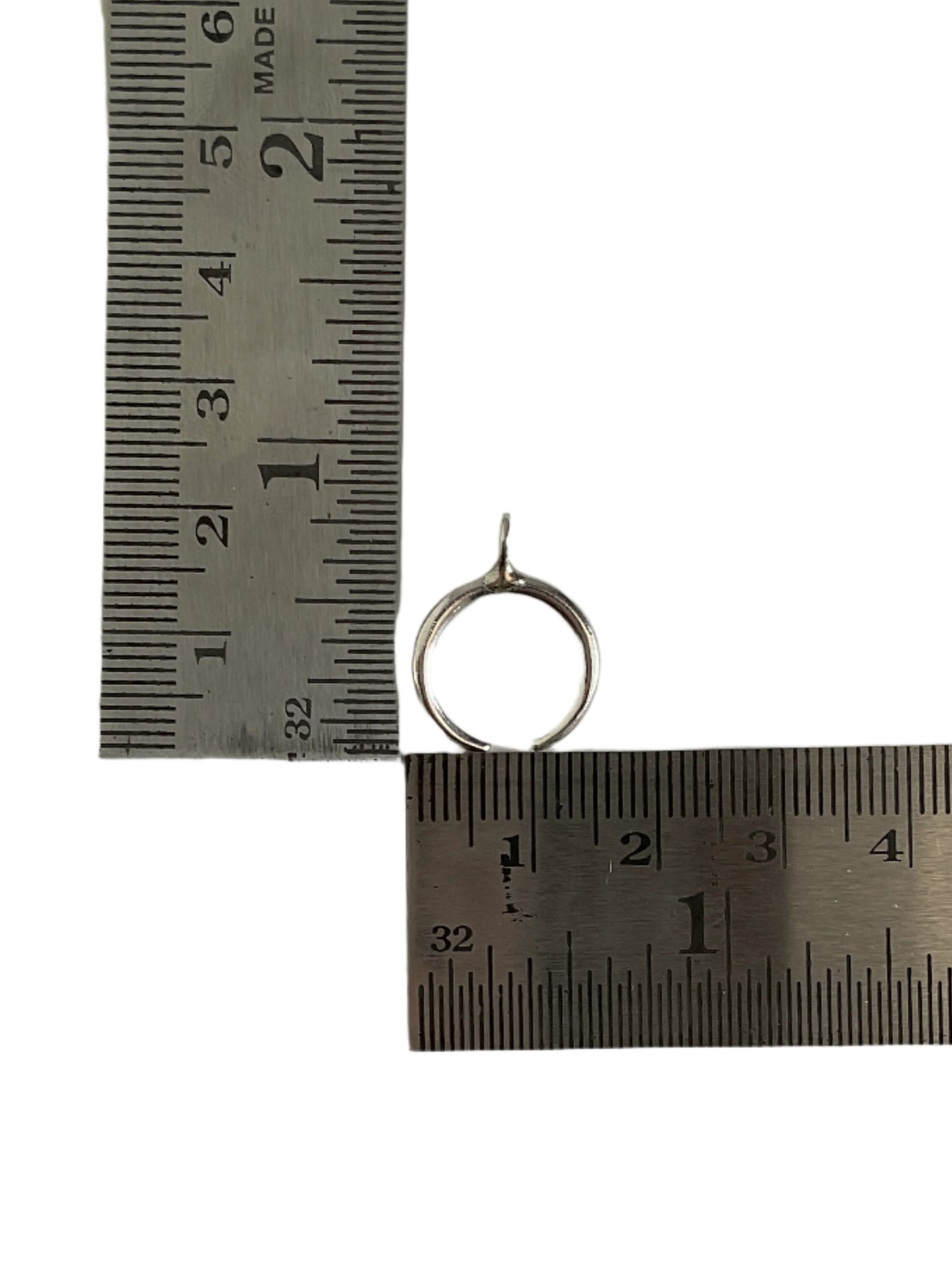 Crescent Moon 925 Sterling Silver Necklace