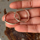 925 Sterling Silver V Hammered Thumb Sturdy Daily Wear Pure Big Toe Ring
