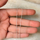 925 Sterling Silver Dainty Cable Chain