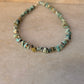 925 Sterling Silver Turquoise Crystal Necklace