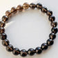 Smokey Quartz Natural Crystal Bracelet 8MM