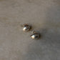 925 Sterling Silver Chunky Italian Dome Half Hoops Earrings