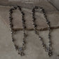 925 Sterling Silver Tribal Shell Textured Balls Handcrafted Anklet