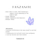 Tanzanite gemstone for creative look