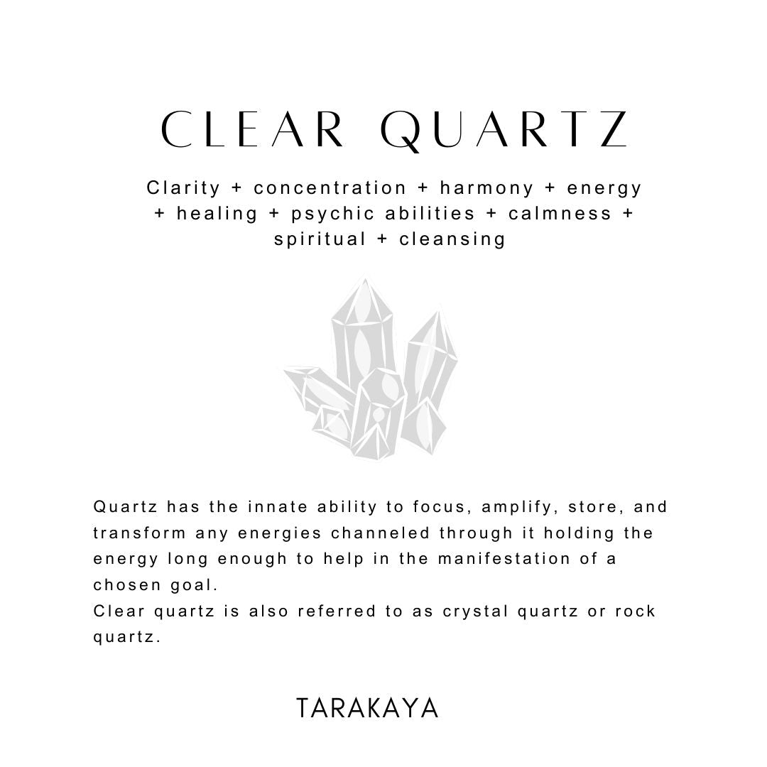 Clear quartz for healing