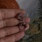 Classic design 1 antique silver hoop earrings for a sophisticated look.