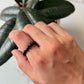 Natural Crystal Sulemani Hakik - Evil Eye 4MM Stretchy Rings