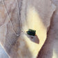 Serpentine, Dalmatian Jasper Crystal 925 Sterling Silver Necklace