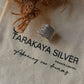 925 Sterling Silver Tribal Textured Fixed Wire Stack Band Ring