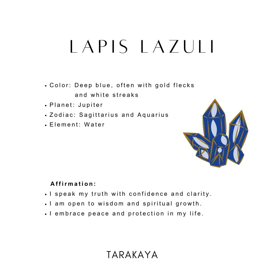 Lapis crystal for healing properties