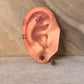 Carnelian Rawa 925 Sterling Silver Earrings