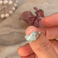 925 Sterling Silver Aquamarine Butterfly Wire Wrapped Handcrafted Ring