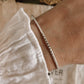 Hammered Adjustable Stackable Silver Kada