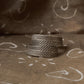 925 Sterling Silver Bohemian Dessert Spirit - Leaf Textured Wrap Hill Tribe Handcrafted Adjustable Ring