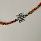 925 Sterling Silver Kolam Reusable as Pendant Handcrafted Rakhi