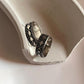 Elegant antique tribal Rawa toe ring crafted in sterling silver.