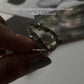Green Amethyst Big Pear Shape 925 Silver Ring