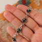 925 Sterling Silver Antique Rose Bracelet