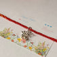 925 Sterling Silver Divine Lotus With Musical Charms - Reusable as Pendant/ Bracelet Charm Handcrafted Rakhi