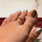 925 Sterling Silver Tribal Rawa Band Toe Ring