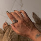 925 Sterling Silver Bohemian Rustic Spiral Arrow Hill Tribe Handcrafted Adjustable Ring