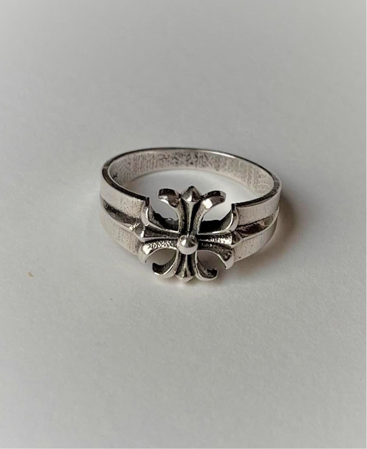 Fleur De Lis 925 Silver Ring