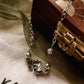 Sophisticated pure silver anklet with Divine Lotus symbol and smooth shine